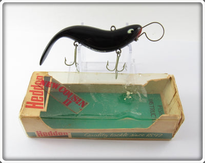 Heddon Black Cousin II In Correct Box