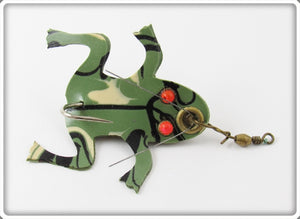 Unknown Green & Black Rubber Frog