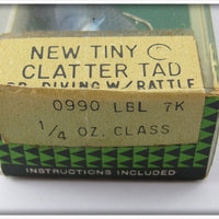 Heddon LBL Light Blue Scale Clatter Tad 0990 LBL Sealed In Box