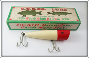 Creek Chub Red Head White Snook Plunker In Box