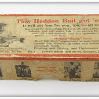 Heddon Empty Box For White Shore 740 Punkinseed