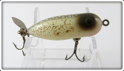 Heddon Uncatalogued SS Silver Flitter Tiny Torpedo