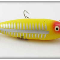 Heddon Yellow Shore Floppy Prop Wounded Spook