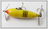 Heddon Yellow Shore Floppy Prop Wounded Spook