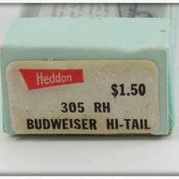 Heddon Budweiser Hi Tail In Box 305 RH