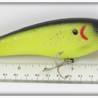 Vintage Cotton Cordell Chartreuse Saltwater Big O Lure