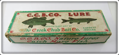 Creek Chub Empty Box For Purple Eel Snook Plunker 7135 BT