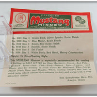 Pflueger Blue Mullet Scale Mustang In Box