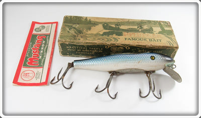 Pflueger Blue Mullet Scale Mustang In Box