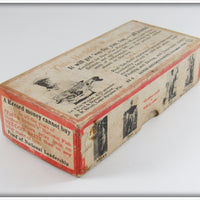 Heddon Red & White Shore Crazy Crawler In Box