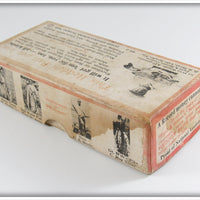 Heddon Red & White Shore Crazy Crawler In Box