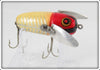 Heddon Red & White Shore Crazy Crawler In Box