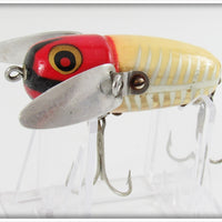 Heddon Red & White Shore Crazy Crawler In Box
