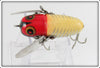 Heddon Red & White Shore Crazy Crawler In Box