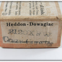 Heddon Red & White Shore Crazy Crawler In Box