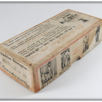 Heddon Red & White Shore Crazy Crawler In Box