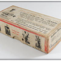 Heddon Red & White Shore Crazy Crawler In Box