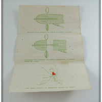 Pflueger Yellow Gold Spots Globe In Box