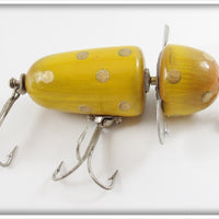 Pflueger Yellow Gold Spots Globe In Box