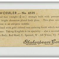 Shakespeare Strawberry Spotted Kingfish Wobbler In Box