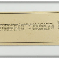 Shakespeare Strawberry Spotted Kingfish Wobbler In Box