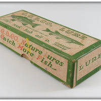 Creek Chub Red & White Plunker In Box