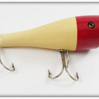 Creek Chub Red & White Plunker In Box