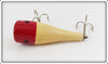 Creek Chub Red & White Plunker In Box