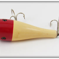 Creek Chub Red & White Plunker In Box