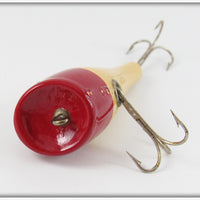 Creek Chub Red & White Plunker In Box