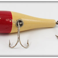 Creek Chub Red & White Plunker In Box