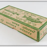 Creek Chub Red & White Plunker In Box