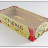 South Bend Fire Lacquer Shadow Wave Jointed Explorer In Box