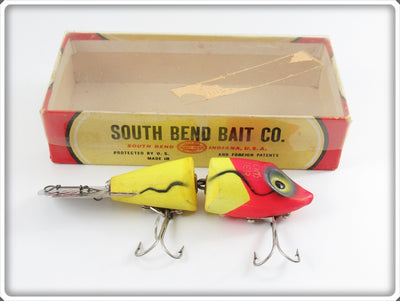 South Bend Fire Lacquer Shadow Wave Jointed Explorer In Box G2920 SFG