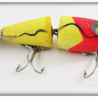 South Bend Fire Lacquer Shadow Wave Jointed Explorer In Box