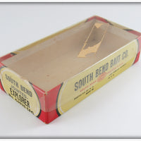 South Bend Fire Lacquer Shadow Wave Jointed Explorer In Box