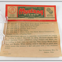 Pflueger Red Squid Scale Mustang In Box 9512