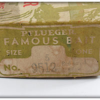 Pflueger Red Squid Scale Mustang In Box 9512