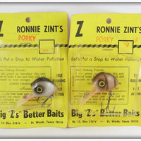 Big Z's Better Baits Ronnie Zint's Porky Ubangi Lure Pair