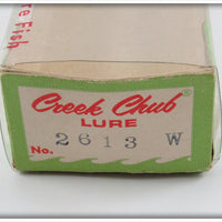 Creek Chub Solid Black Jointed Pikie In Box 2613