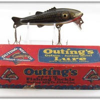Vintage Outing Mfg Co Black Bass Scale Bassy Getum In Box