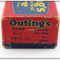 Outing Mfg Co Black Bass Scale Bassy Getum In Box