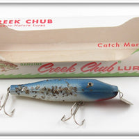Vintage Creek Chub Blue Flash Baby Pikie In Box 900 P BFL