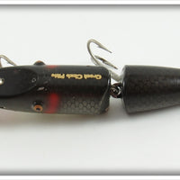 Creek Chub Black Sucker Deep Diving Jointed Pikie 2636 DD Special