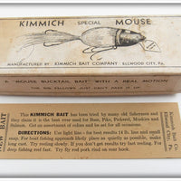 Kimmich Bait Company Grey Kimmich Special Mouse Empty Box