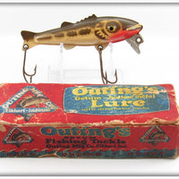 Vintage Outing Mfg Co Largemouth Bass Bassy Getum Lure In Box 