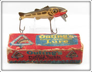 Vintage Outing Mfg Co Largemouth Bass Bassy Getum Lure In Box 