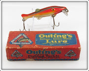 Vintage Outing Mfg Co Rainbow Piky Getum Lure In Box 
