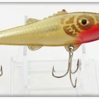 Vintage Outing Mfg Co Silver Bass Scale Bassy Getum Lure