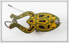 Vintage Heddon Frog Finish Spoon-y Frog Lure 3209B 